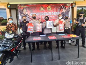 Calo Mangkal Depan Polresta Blitar Ditangkap Tipu Para Pemohon SIM