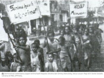 Jasa Ukraina-Soviet Tak Terlupakan untuk Indonesia