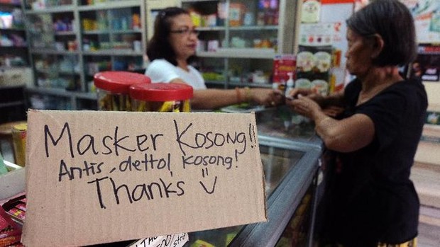 kelangkaan stok akibat panic buying