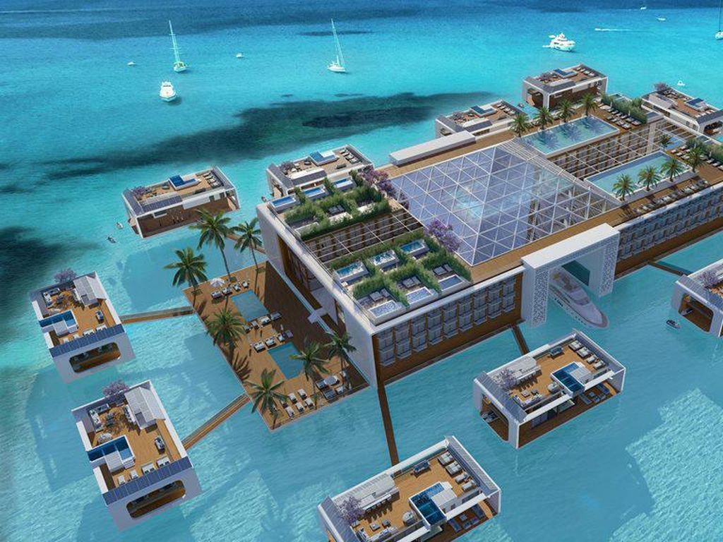 Istana Terapung untuk Orang Tajir di Dubai Istana Terapung untuk Orang Tajir di Dubai