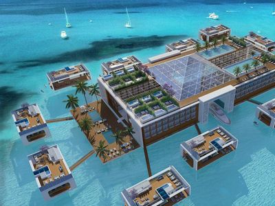 Foto: Resor Terapung Mewah di Dubai, Khusus Orang Tajir