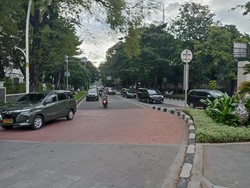 Demo Tolak Aturan Toa Masjid di Kemenag Bubar, Lalu Lintas Kembali Normal