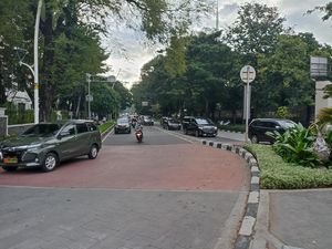 Demo Tolak Aturan Toa Masjid di Kemenag Bubar, Lalu Lintas Kembali Normal Demo Tolak Aturan Toa Masjid di Kemenag Bubar, Lalu Lintas Kembali Normal