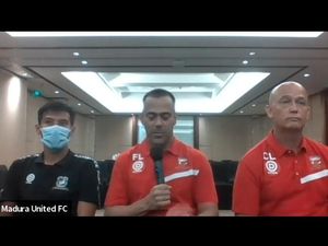 Madura United Pelajari Taktik Persik yang Sukses Tumbangkan Arema FC