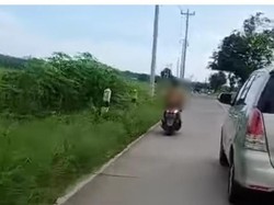 7 Fakta Heboh Aksi Pemotor Wanita Cuma Pakai BH