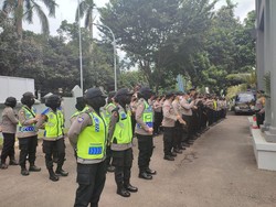 Mau Ada Demo, Kantor Kemenag Kabupaten Bogor Dijaga Ratusan Polisi