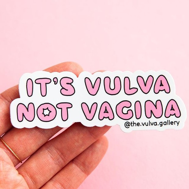 Biasakan Diri Gunakan Kata Vulva/Foto : instagram.com/@the.vulva.gallery