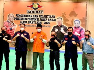 Bamsoet Lantik Pengurus Tarung Derajat Jawa Barat Periode 2021-2025