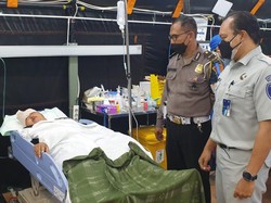 Korban Kecelakaan Maut Bus Vs Truk di Tol Dupak Rerata Cedera Kepala