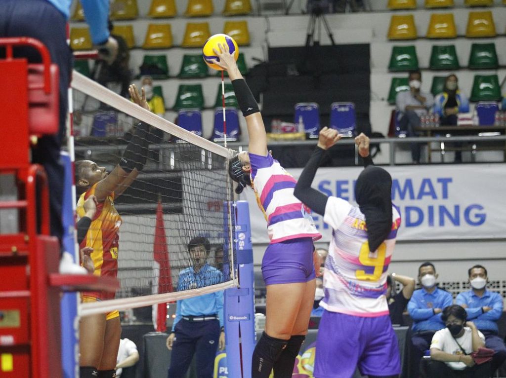 Jakarta Mandiri Popsivo Polwan Lolos Final Four PLN Mobile Proliga 2022 Jakarta Mandiri Popsivo Polwan Lolos Final Four PLN Mobile Proliga 2022