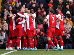 Watford Vs Arsenal: The Gunners Unggul 2-1 di Babak I