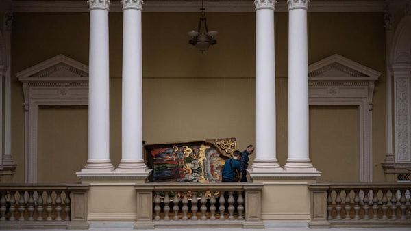 Antisipasi Serangan Rusia, Museum Ukraina Lindungi Benda Bersejarah