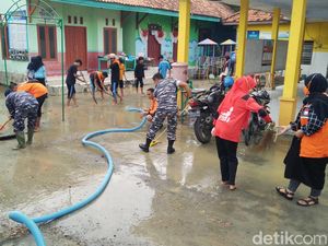 Pemulihan Fasilitas Umum Pascabanjir di Pamekasan