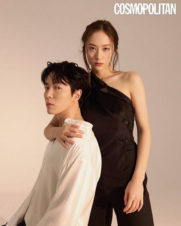 Potret Kim Jae Wook dan Jung Soo Jung/ Foto: instagram.com/cosmopolitankorea Potret Kim Jae Wook dan Jung Soo Jung
