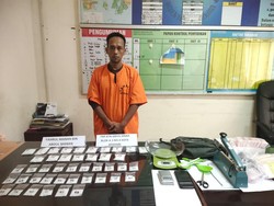Polisi Tangkap Pria Pengedar Narkoba di Kendari, 1,1 Kg Sabu Disita
