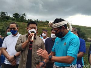 Sandiaga Uno Paksa Wakil Bupati Majalengka Tambah Desa Wisata