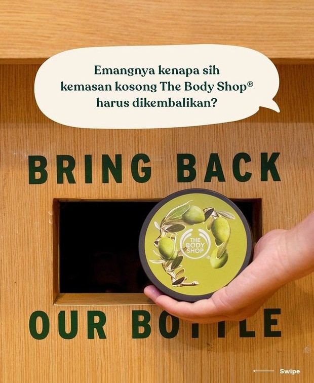 (#BringBackOurBottle/instagram: @thebodyshopindo.impact)