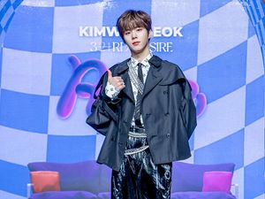 Penampilan Kim Woo Seok di Showcase Perilisan Album Solo