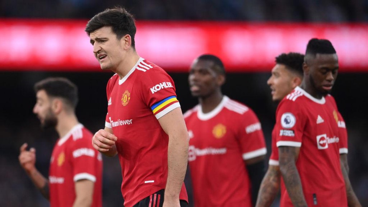 Performa Manchester United melawan Manchester City tak bisa dimaafkan. (Foto: Getty Images/Laurence Griffiths)