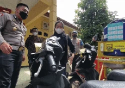 5 Minggu Hilang, Motor Ini Dikembalikan Polisi ke Korban Pencurian