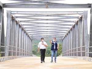 5 Tahun Mangkrak, Jembatan Lematang II Kini Rampung Oleh Gubernur Sumsel