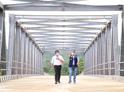 5 Tahun Mangkrak, Jembatan Lematang II Kini Rampung Oleh Gubernur Sumsel