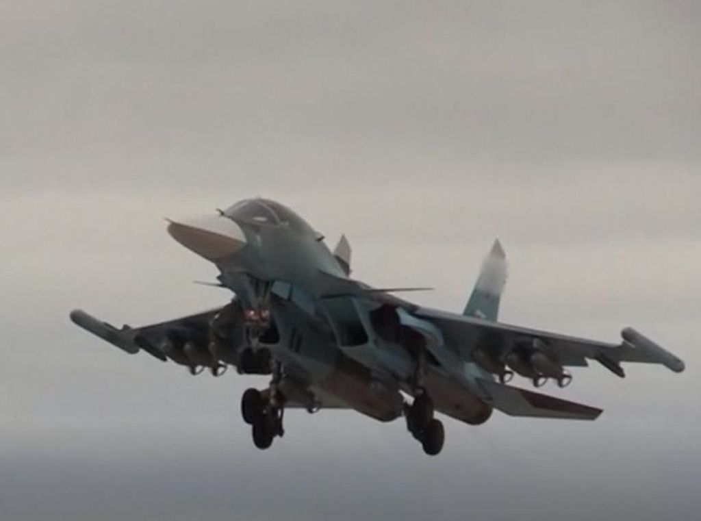 Rusia Gagalkan Operasi Intelijen Ukraina Bajak Pesawat Tempurnya