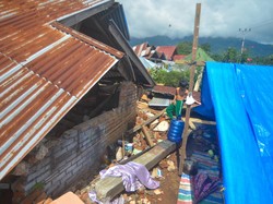 1.765 Rumah Rusak Akibat Gempa Sumbar