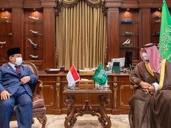 Prabowo Bertemu Wamenhan Arab Saudi, Ini yang Dibahas