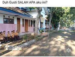Murka Kades di Ponorogo Lihat Murid SD Telantar Gegara Guru Telat
