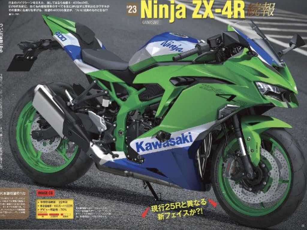 Buas, Ini Perkiraan Desain All New Kawasaki Ninja ZX-4R
