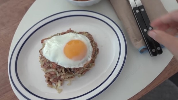 Bacon Cabbage Fried Rice