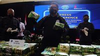 BNN Amankan 121,52 Kg Sabu