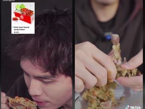 TikToker Ini Buktikan Rasa Ayam Geprek Rating Terburuk di Ojol