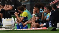 Agustus 2021, Ronaldo dicadangkan saat Juve melawan Udinese. Rumor yang beredar, ia sendiri yang meminta karena sedang ragu dengan masa depannya. Di laga berikutnya melawan Empoli, ia absen total karena sudah meminta pindah. Foto: AFP/MIGUEL MEDINA