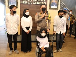 Empat Penyandang Disabilitas Resmi Jadi Staf Polresta Malang Kota