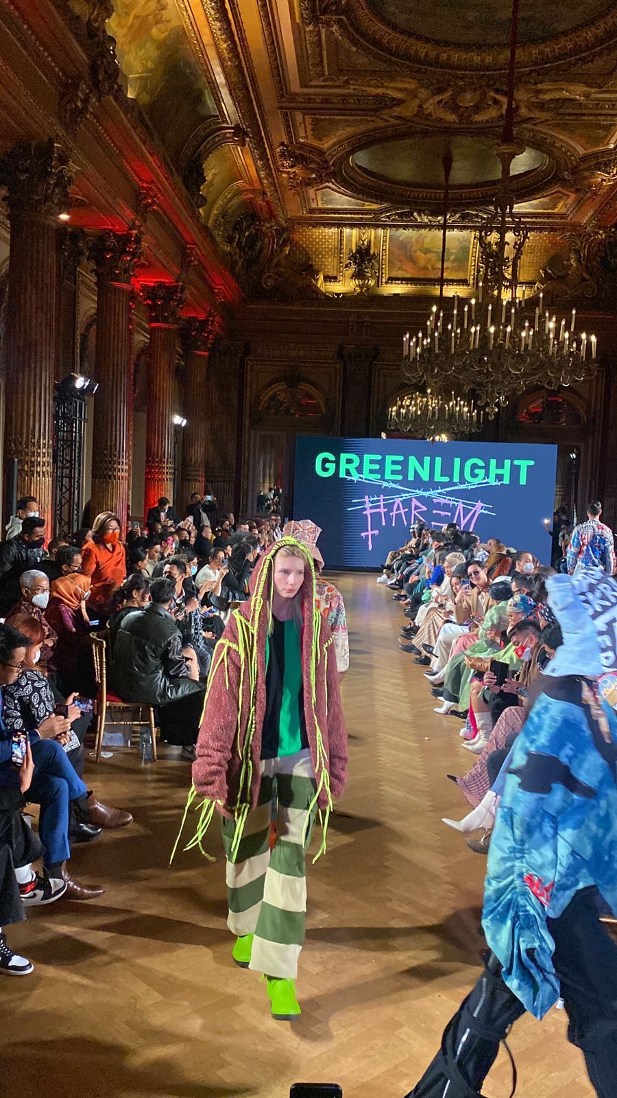 Fashion show label Greenlight di Paris