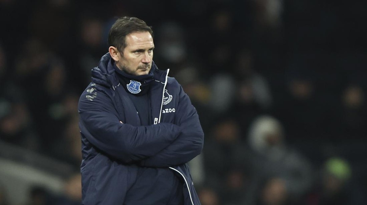 Lampard baru meraih satu kemenangan di Liga Inggris bersama Everton. Foto: AP/Ian Walton
