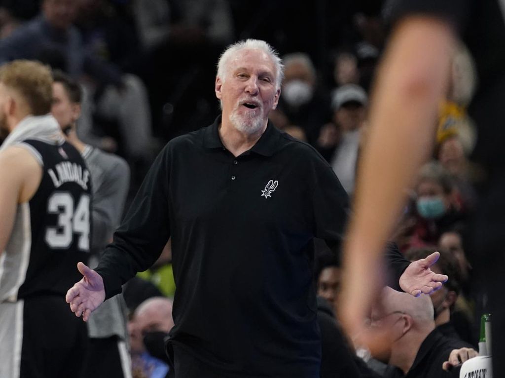 Spurs Kalahkan Lakers, Pop Samai Rekor Kemenangan Terbanyak di NBA