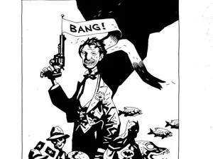 Pencipta Hellboy Lelang Karya Seni untuk Pengungsi Ukraina Pencipta Hellboy Lelang Karya Seni untuk Pengungsi Ukraina