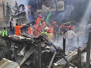 Kebakaran Ruko Tewaskan 4 Orang di Balikpapan Kaltim