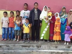 Cerita Pasutri Sultra Punya 16 Anak, Suami Bantu 11 Persalinan Tanpa Bidan