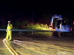 Tol Pandaan Jalur Malang-Surabaya yang Sempat Longsor Sudah Dibuka