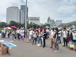 Demo Hari Perempuan Sedunia, Massa Aksi Tuntut RUU TPKS Segera Disahkan