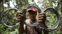 Patroli Pembersihan Jerat di Taman Nasional Kerinci Sebelat