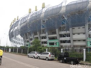 Snapshot: Stadion GBLA Bandung yang Belum Bergelora Lagi