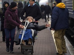 Situasi Shelter Pengungsian Ukraina di Stasiun Bawah Tanah hingga Hotel Mewah