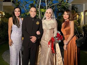 8 Foto Resepsi Pernikahan Venna Melinda-Ferry Irawan, Digelar Simpel di Bali