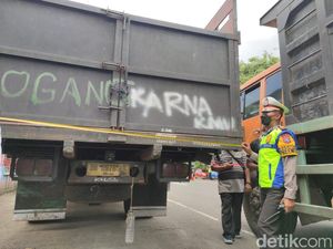 Razia Truk Odol, Petugas Gabungan Kota Probolinggo Tak Tilang Sopir