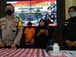 Pengedar Pil Koplo di Pacitan Diringkus, 1.000 Butir Disita